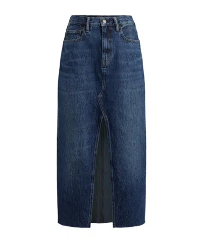Polo Ralph Lauren Denim Skirt In Blue