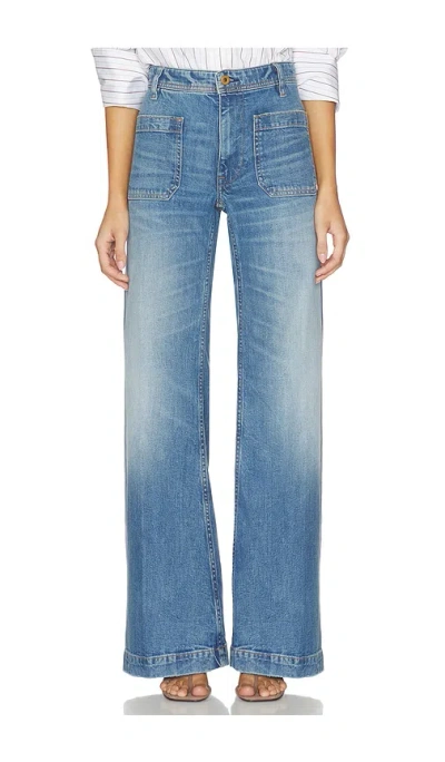 Polo Ralph Lauren Denim Standard Flare In Blue