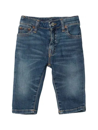 Polo Ralph Lauren Denim Trousers Baby Boy In Hempstead Streatch