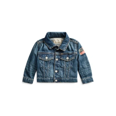 Polo Ralph Lauren Babies' Denim Trucker Jacket In Inwood