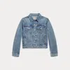 Polo Ralph Lauren Toddler And Little Boys Cotton Denim Trucker Jacket In Timmons Wash