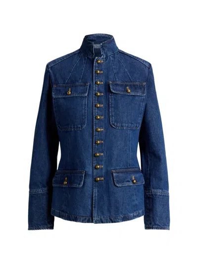 Polo Ralph Lauren Denim Utility Jacket In Blue