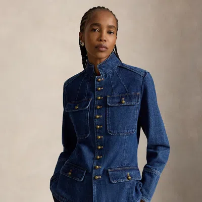 Polo Ralph Lauren Denim Utility Jacket In Roserea Wash