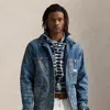 Polo Ralph Lauren Denim Utility Jacket In Prudence
