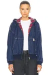 Polo Ralph Lauren Denim Workwear Bomber Jacket In Pablito Wash
