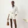 Polo Ralph Lauren Denise Linen Short In Cream