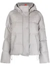 Polo Ralph Lauren Detachable-hood Puffer Jacket In Grau