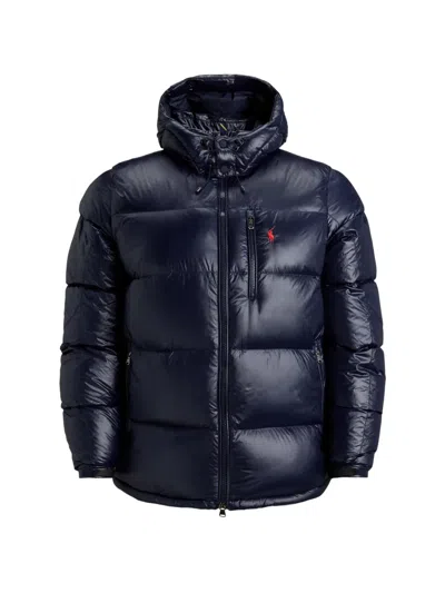 Polo Ralph Lauren The Gorham Glossed Down Jacket In Collection Navy Glossy In Blue
