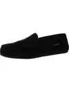 POLO RALPH LAUREN DEZI CHARCOAL MENS FAUX SUEDE SLIP ON LOAFER SLIPPERS
