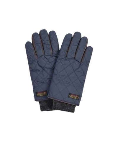 Polo Ralph Lauren Diamond-shaped Quilted Gloves In Blue