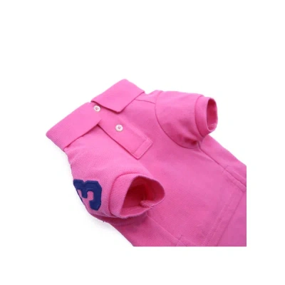 Polo Ralph Lauren Dog Polo Shirt In Pink