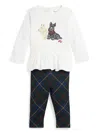 Polo Ralph Lauren Two-piece Cotton Outfit Set In White