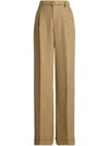 Polo Ralph Lauren Dogtooth-pattern Trousers In Brown