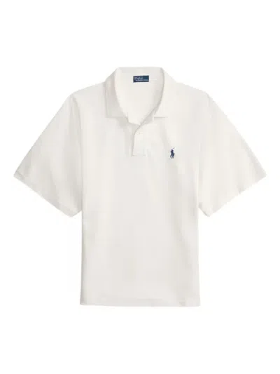 Polo Ralph Lauren Poloshirt Mit Fledermausärmeln In White