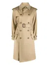 Polo Ralph Lauren Ralph Lauren Double-breasted Twill Trench Coat In Neutral