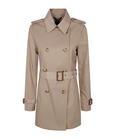 POLO RALPH LAUREN LAUREN RALPH LAUREN BELTED TRENCH COAT