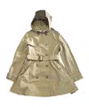 Polo Ralph Lauren Double-breasted Trench Coat In Nude