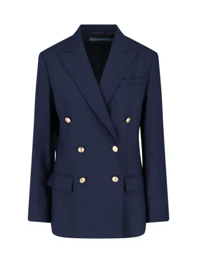 Polo Ralph Lauren Double-breasted Wool Blazer