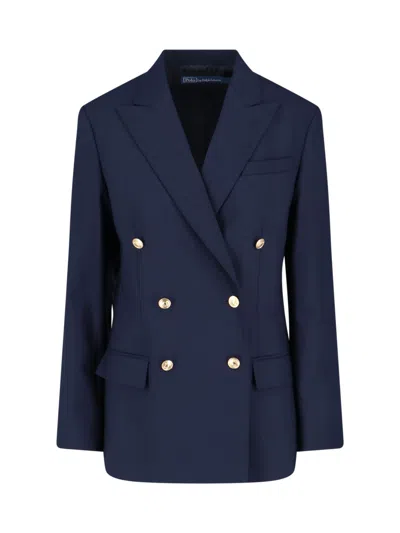 Polo Ralph Lauren Double-breasted Wool Blazer