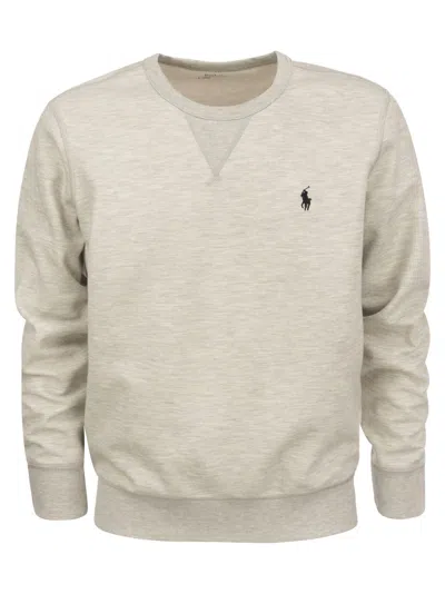 POLO RALPH LAUREN DOUBLE KNIT CREW NECK SWEATSHIRT