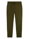 Polo Ralph Lauren Double Knit Drawstring Track Pants In Green
