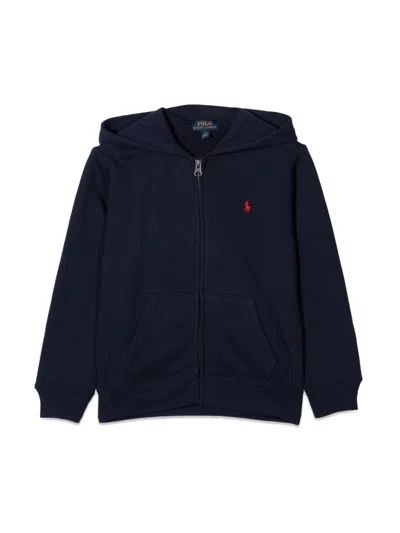 POLO RALPH LAUREN DOUBLE-KNIT FULL-ZIP HOODIE