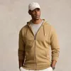 Polo Ralph Lauren Double-knit Full-zip Hoodie In New Bronze