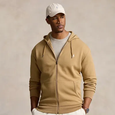 Polo Ralph Lauren Double-knit Full-zip Hoodie In New Bronze