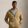 Polo Ralph Lauren Double-knit Full-zip Hoodie In New Bronze