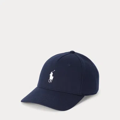 Polo Ralph Lauren Double-knit Jacquard Ball Cap In Blue