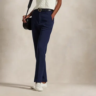 Polo Ralph Lauren Double-knit Jacquard Pant In Refined Navy