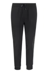 Polo Ralph Lauren Elastic Waistband Fleece Sweatpants With Ribbed Cuffs