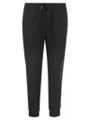 Polo Ralph Lauren Embroidered-logo Track Pants In Black