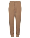 Polo Ralph Lauren Double-knit Jogger Pant Man Pants Camel Size Xl Cotton, Recycled Polyester In Beige