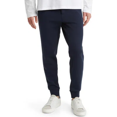 Polo Ralph Lauren Double Knit Jogger Pants In Aviator Navy