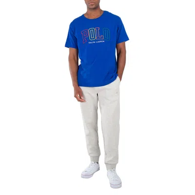 Polo Ralph Lauren Double-knit Logo-debossed Joggers In Multi