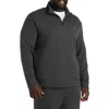 Polo Ralph Lauren Double-knit Mesh 1/4-zip Pullover In Windsor Heather
