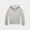 POLO RALPH LAUREN DOUBLE-KNIT MESH FULL-ZIP HOODIE