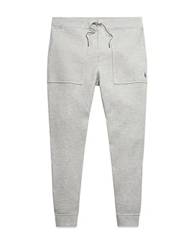 Polo Ralph Lauren Double Knit Mesh Jogger Pants In Grey Heather
