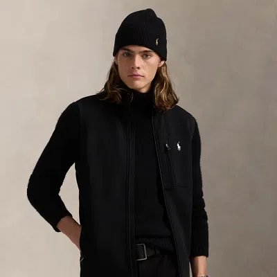 Polo Ralph Lauren Double-knit Vest In Polo Black