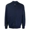 Polo Ralph Lauren Navy Water-resistant Bomber Jacket In Blue