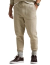 Polo Ralph Lauren Double Knit Mesh Jogger Pants In Tuscan Beige Heather