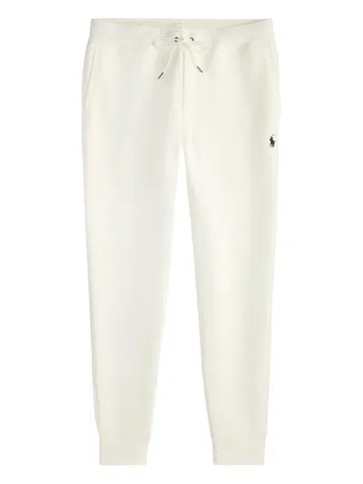 Polo Ralph Lauren Double-knit Track Pants In White