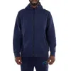 Polo Ralph Lauren Double-knit Water-resistant Hoodie In Blue