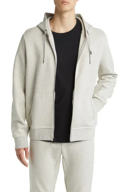 POLO RALPH LAUREN POLO RALPH LAUREN DOUBLE KNIT ZIP-UP HOODIE