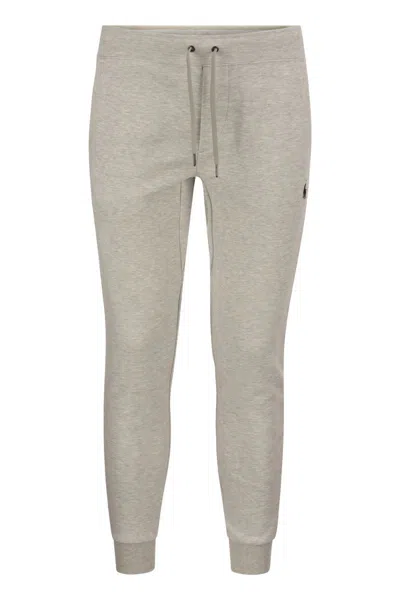 Polo Ralph Lauren Double-knit Jogger In Gray