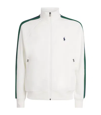 Polo Ralph Lauren Double-knit Track Jacket In Multi