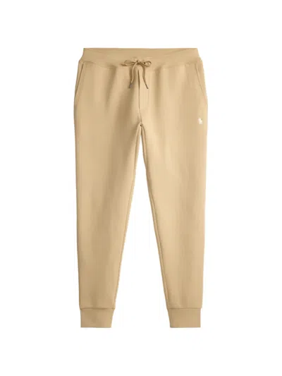 Polo Ralph Lauren Double-knit Track Pants In Nude