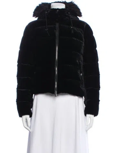 Pre-owned Polo Ralph Lauren Down Down Jacket In Black