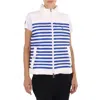 Polo Ralph Lauren Down-filled Striped Vest In Multi